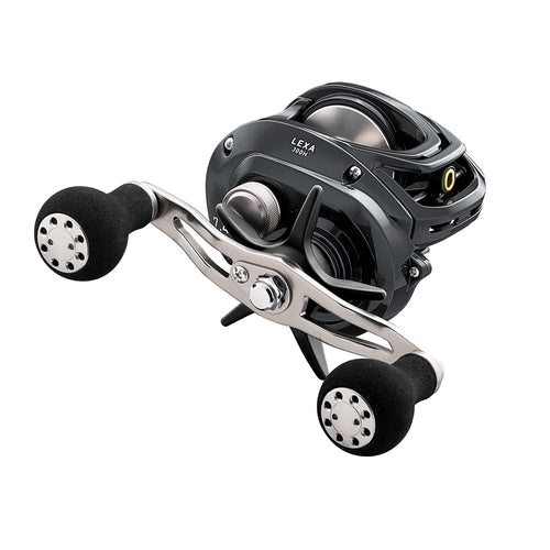 Daiwa Lexa 300 Baitcasting Reel - Left Hand - Hyper Speed - Dual Paddle Handle [LX300HL]