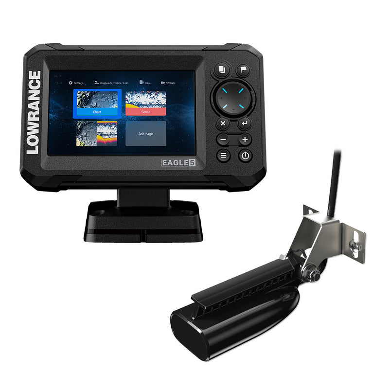 Load image into Gallery viewer, Lowrance Eagle 5 Combo w/SplitShot Transducer [000-16111-001]
