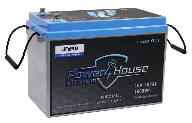 Load image into Gallery viewer, PowerHouse Lithium 16V MARINE ELECTRONICS BATTERIES
