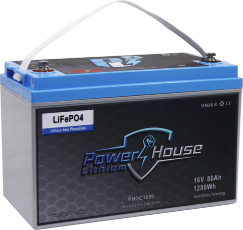 PowerHouse Lithium 16V MARINE ELECTRONICS BATTERIES