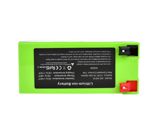 19Ah Lithium Battery (14.8V NMC) with Charger