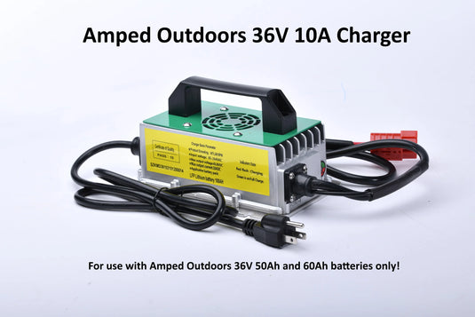 Amped Outdoors 36V 60Ah Trolling Motor Lithium Battery (LiFePO4) - Bluetooth - IP67 Waterproof