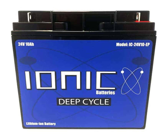 Ionic  24 Volt 10Ah Lithium Battery