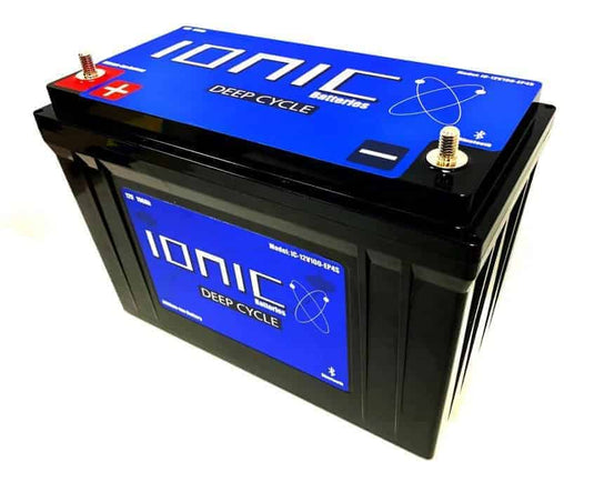 Ionic 12 Volt 100Ah Lithium Deep Cycle Battery