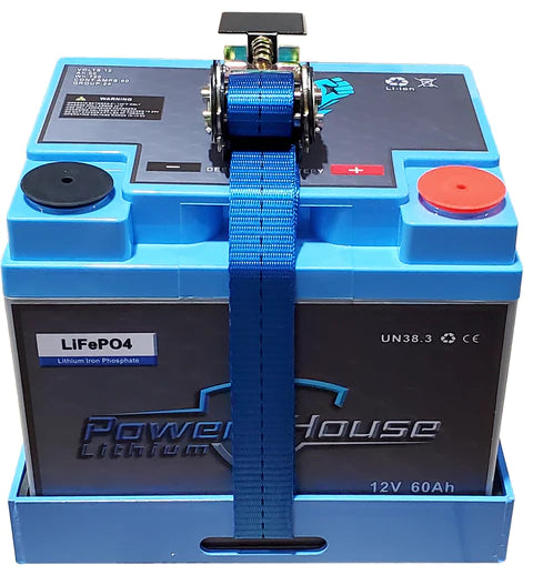 Load image into Gallery viewer, POWERHOUSE LITHIUM 12V 60AH DEEP CYCLE BATTERY
