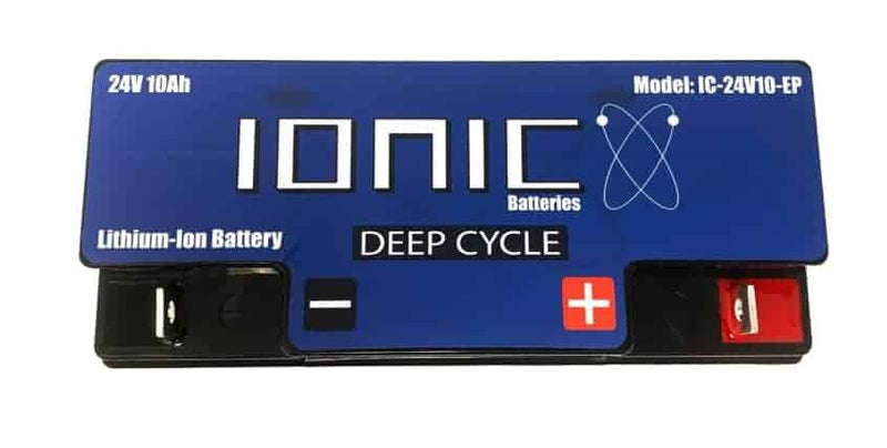 Load image into Gallery viewer, Ionic  24 Volt 10Ah Lithium Battery
