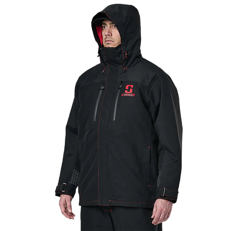 Load image into Gallery viewer, Striker Denali Insulated Rain Jacket Black
