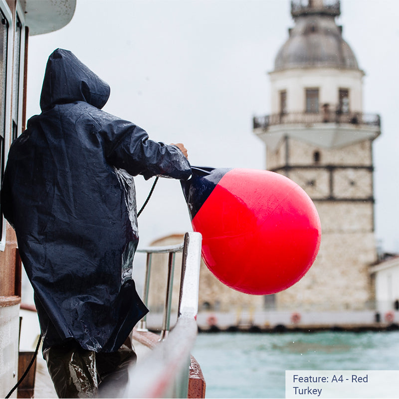 Load image into Gallery viewer, Polyform A-0 Buoy 8&quot; Diameter - Red [A-0-RED]
