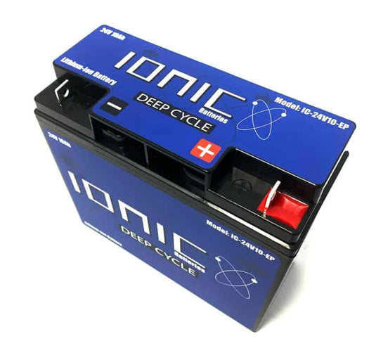 Ionic  24 Volt 10Ah Lithium Battery