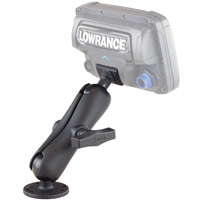 Load image into Gallery viewer, RAM Mount Quick Release Mount f/Lowrance Mark &amp; Elite 5 [RAM-101-LO11]
