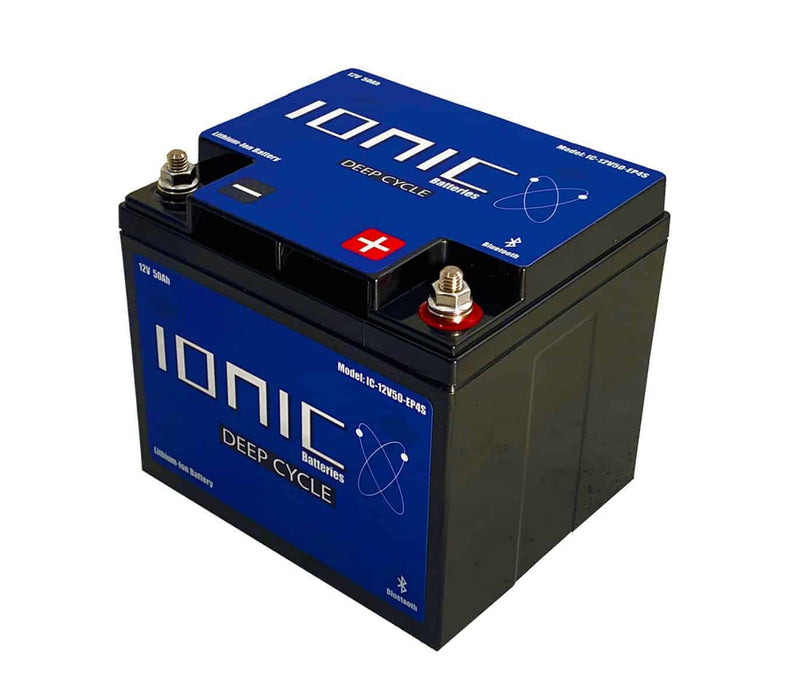 Load image into Gallery viewer, Ionic 12 Volt 50Ah Deep Cycle Lithium Battery
