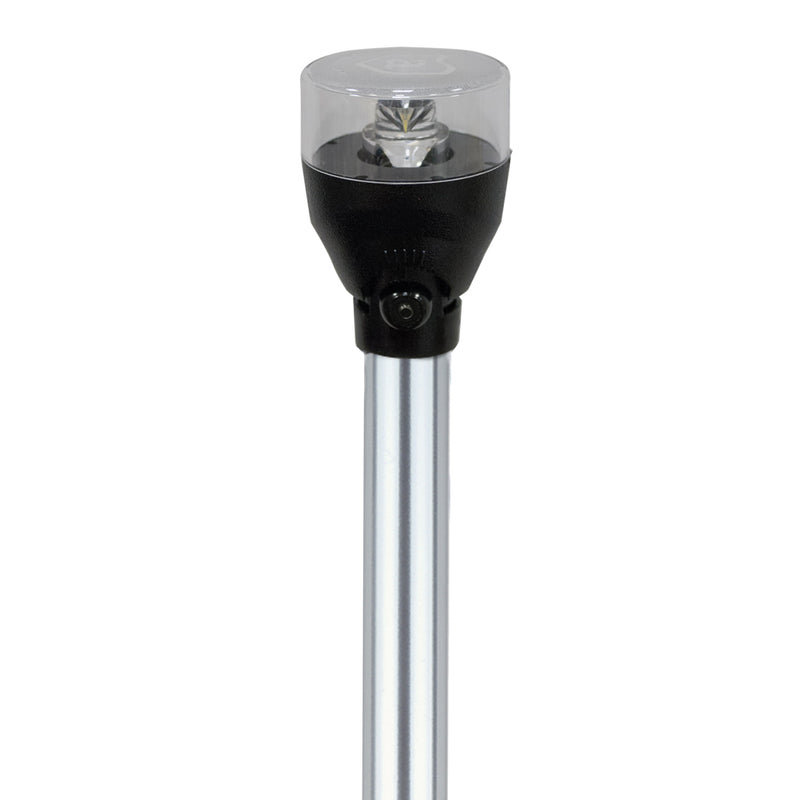 Load image into Gallery viewer, Attwood LED Articulating All Around Light - 24&quot; Pole [5530-24A7]
