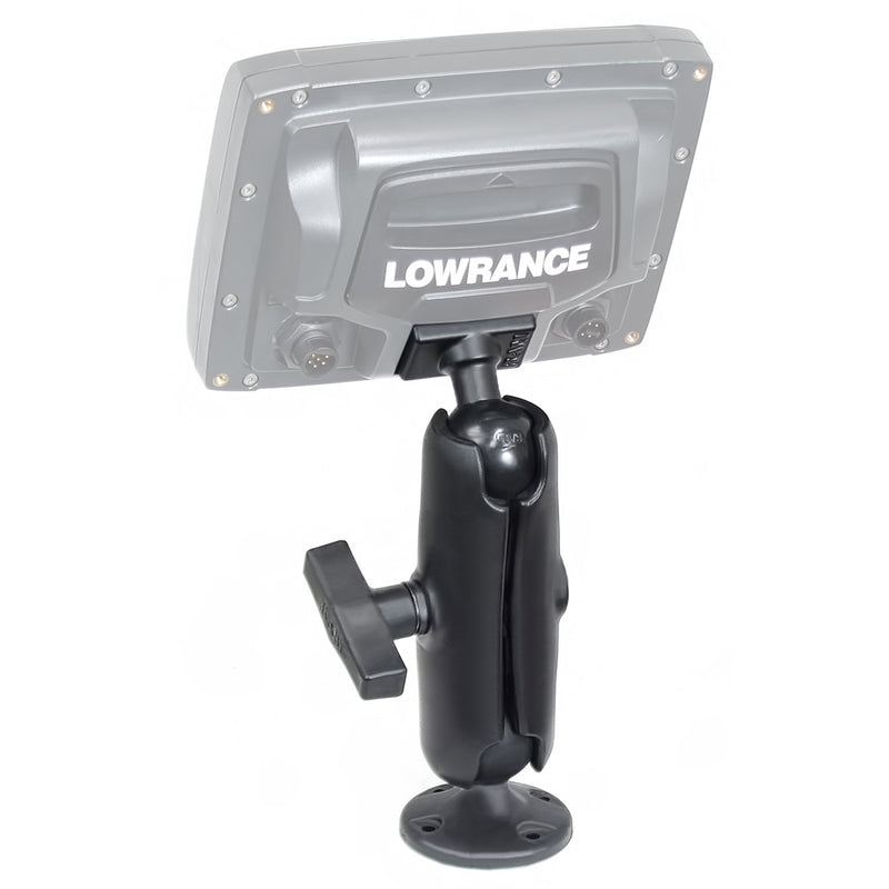 Load image into Gallery viewer, RAM Mount 1.5&quot; Ball &quot;Rugged Use&quot; Composite Mount f/Lowrance Elite-5 &amp; Mark-5 Series Fishfinders [RAP-101U-LO11]
