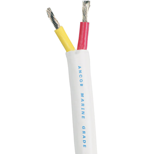 Ancor Safety Duplex Cable - 14/2 AWG - Red/Yellow - Round - 250' [126525]