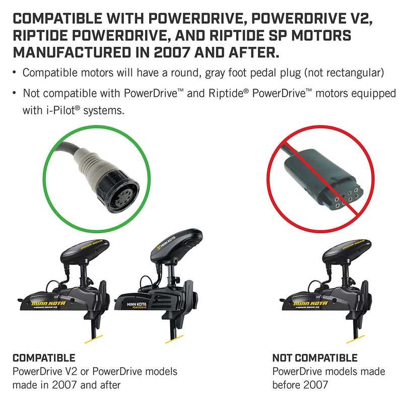 Load image into Gallery viewer, Minn Kota PowerDrive Foot Pedal - ACC Corded [1866070]
