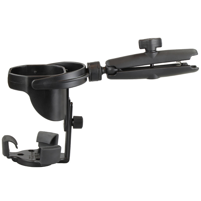 Load image into Gallery viewer, RAM Mount Level Cup XL w/Long Double Socket Arm [RAM-B-417B-C-201U]
