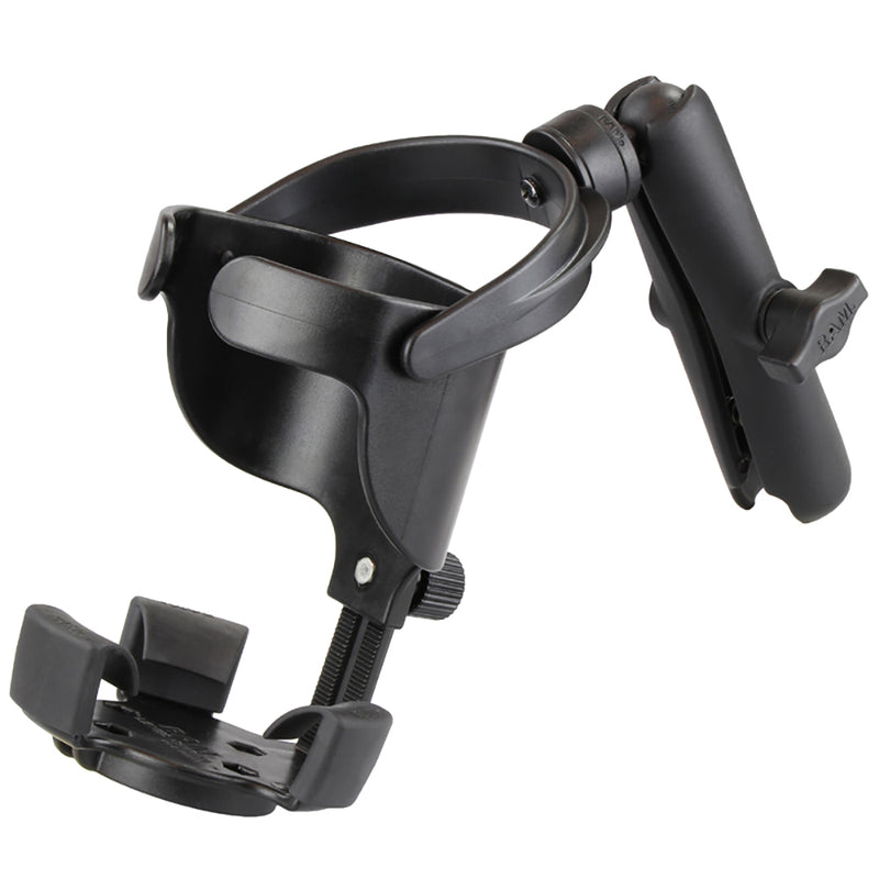 Load image into Gallery viewer, RAM Mount Level Cup XL w/Long Double Socket Arm [RAM-B-417B-C-201U]
