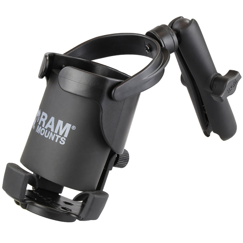 Load image into Gallery viewer, RAM Mount Level Cup XL w/Long Double Socket Arm [RAM-B-417B-C-201U]
