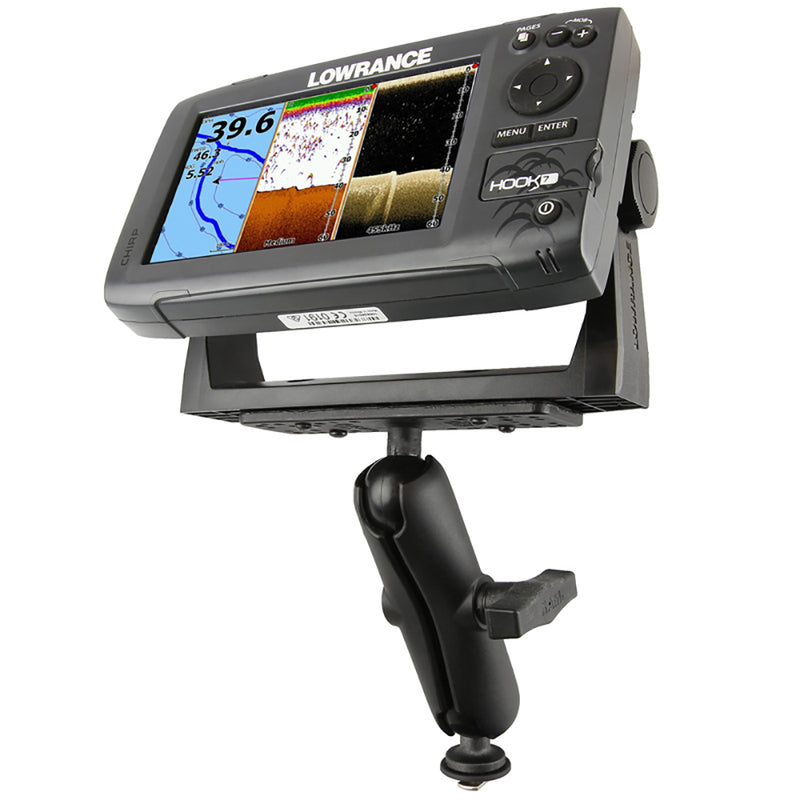 Load image into Gallery viewer, Ram Mount Marine Electronics Mount w/ Track Ball Base f/ Units Under 10 Lbs [RAM-111B-354-TRA1U]
