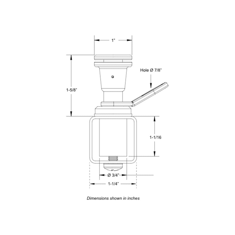 Load image into Gallery viewer, TACO Pontoon Fender Lock [F16-0220-1]
