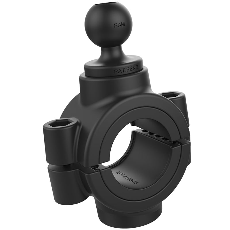 Load image into Gallery viewer, RAM Mount Torque 1-1/2&quot; - 2&quot; Diameter Rail Base w/1&quot; Pin-Lock Ball [RAM-B-351-415-15-2U]
