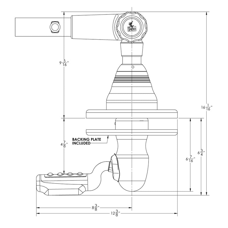 Load image into Gallery viewer, TACO Grand Slam 400 Outrigger Top Mount - Pair [GS-400]
