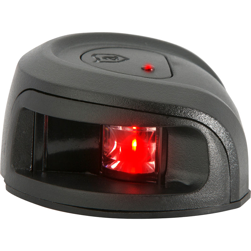 Load image into Gallery viewer, Attwood LightArmor Deck Mount Navigation Light - Black Composite - Port (red) - 2NM [NV2012PBR-7]
