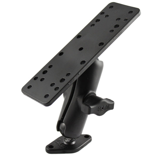 RAM Mount 1" Ball Mount w/6.25" X 2" Rectangle Base  Diamond Base [RAM-B-111-238U]