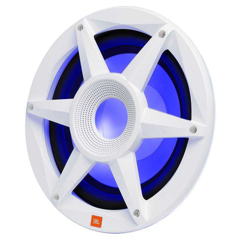 Load image into Gallery viewer, JBL 10&quot; Marine RGB Passive Subwoofer - White Stadium Series [STADIUMMW1000AM]
