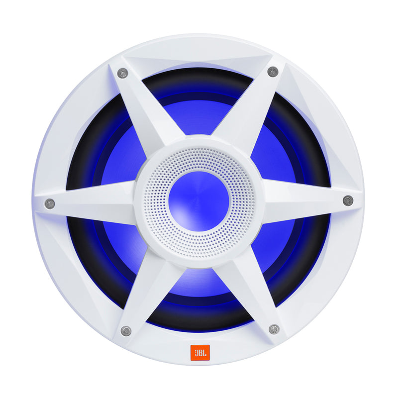 Load image into Gallery viewer, JBL 10&quot; Marine RGB Passive Subwoofer - White Stadium Series [STADIUMMW1000AM]
