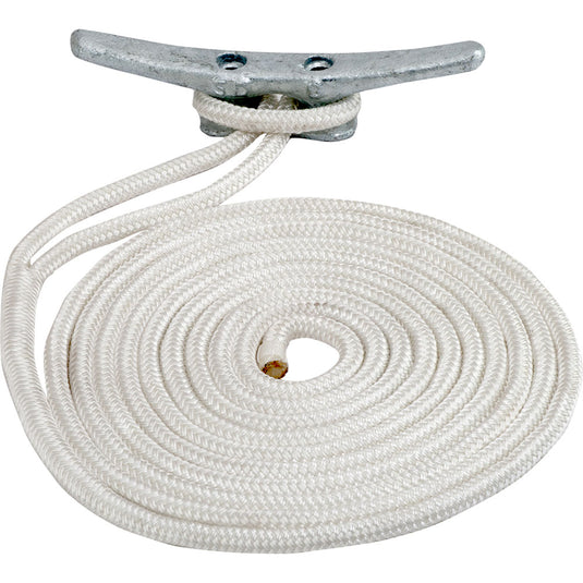 Sea-Dog Double Braided Nylon Dock Line - 3/8