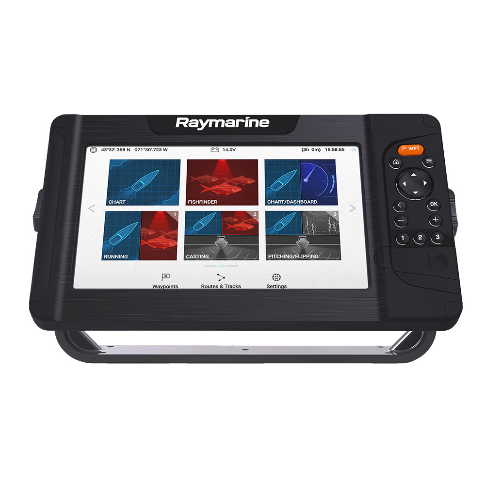 Lowrance® 000-15692-001 - Elite FS™ 9 9 Fish Finder/Chartplotter with  Active Imaging™ 3-in-1 Transducer, C-Map Contour+ US Inland Charts 