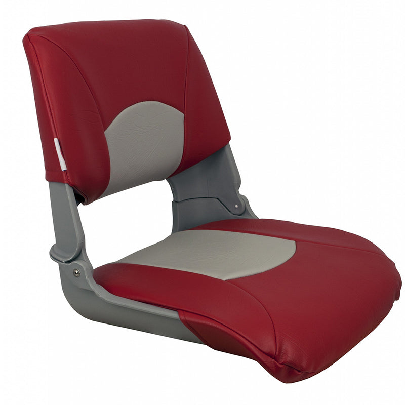 Load image into Gallery viewer, Springfield Skipper Standard Seat Fold Down - Grey/Red [1061018]
