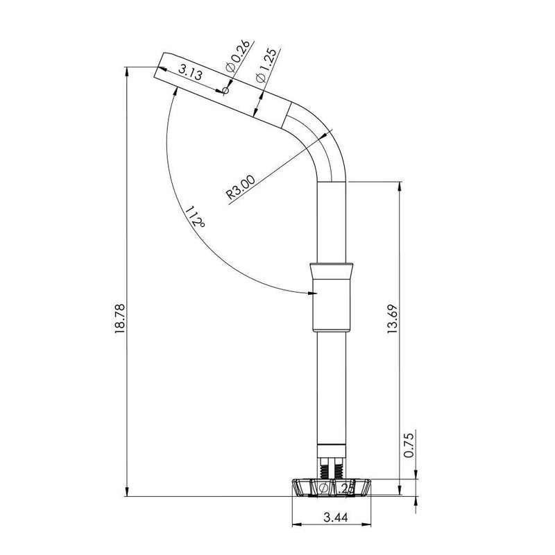 Load image into Gallery viewer, TACO ShadeFin Fixed Rod Holder Mount [T10-3000-5]
