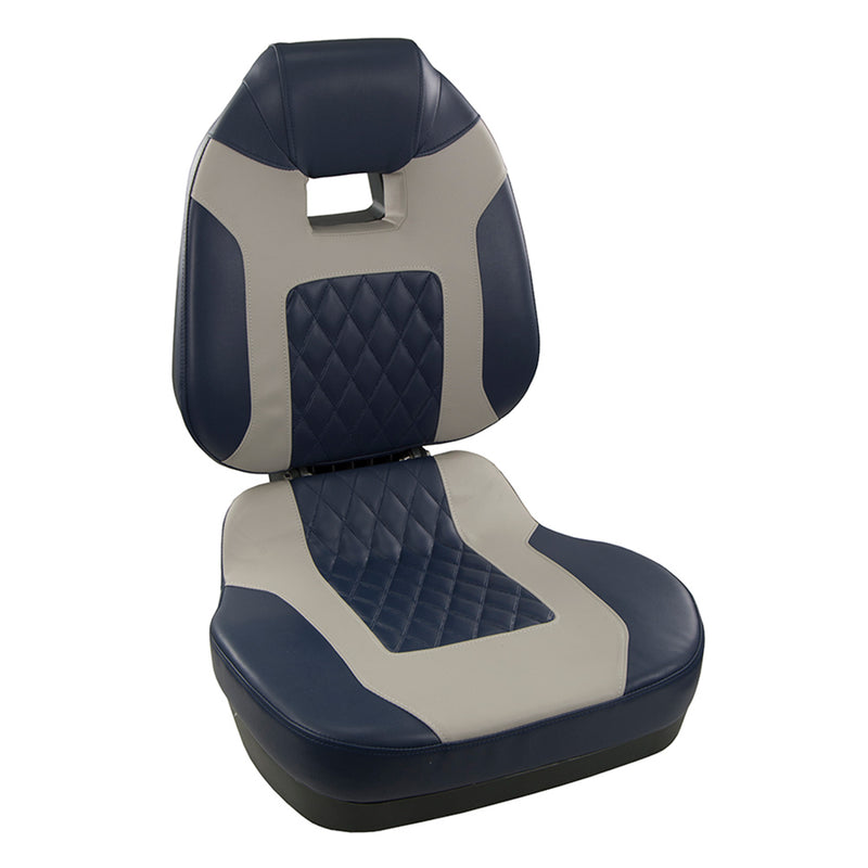 Load image into Gallery viewer, Springfield Fish Pro II High Back Folding Seat - Blue/Grey [1041419]
