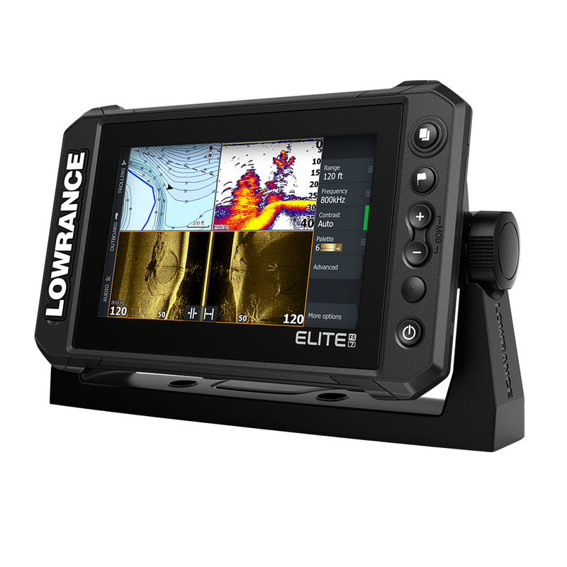 Load image into Gallery viewer, Lowrance Elite FS 7 Chartplotter/Fishfinder w/Active Imaging 3-in-1 Transom Mount Transducer [000-15688-001]
