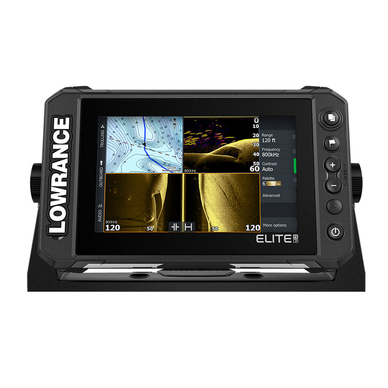 Load image into Gallery viewer, Lowrance Elite FS 7 Chartplotter/Fishfinder with HDI Transom Mount Transducer [000-15696-001]
