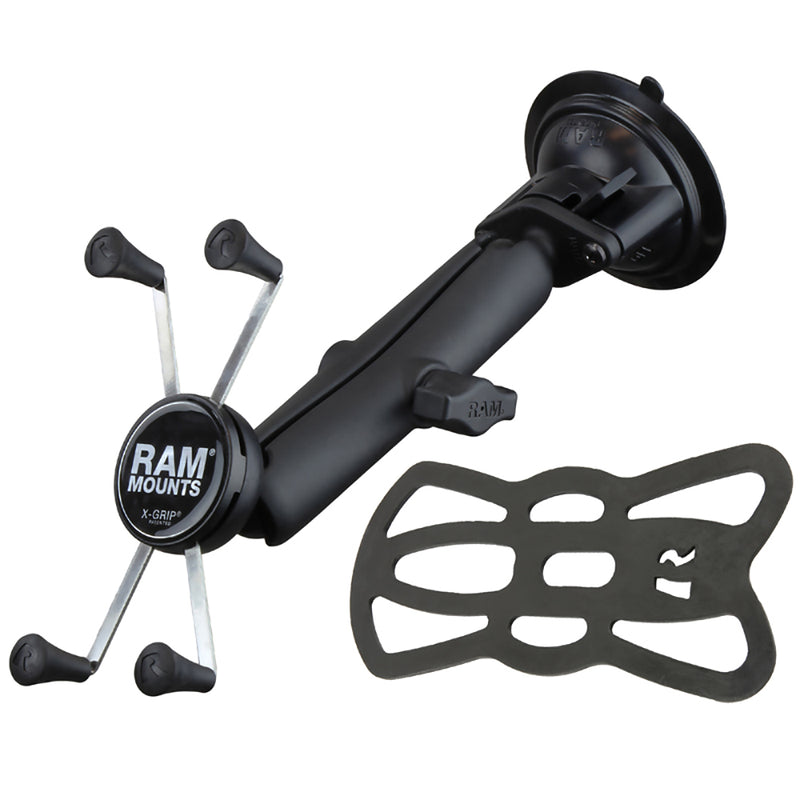 Load image into Gallery viewer, RAM Mount RAM X-Grip Large Phone Mount w/RAM Twist-Lock Suction Cup Base [RAM-B-166-C-UN10U]
