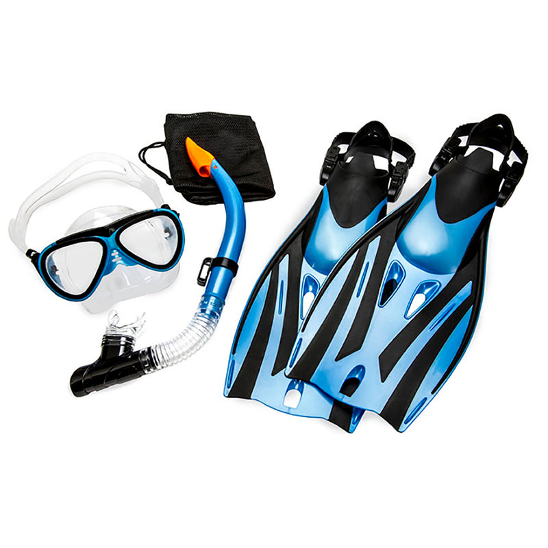 Load image into Gallery viewer, Aqua Leisure Ion Junior 5-Piece Dive Set - Ages 7+ Childrens Size 9.5-13.5 [DPX5976S1L]
