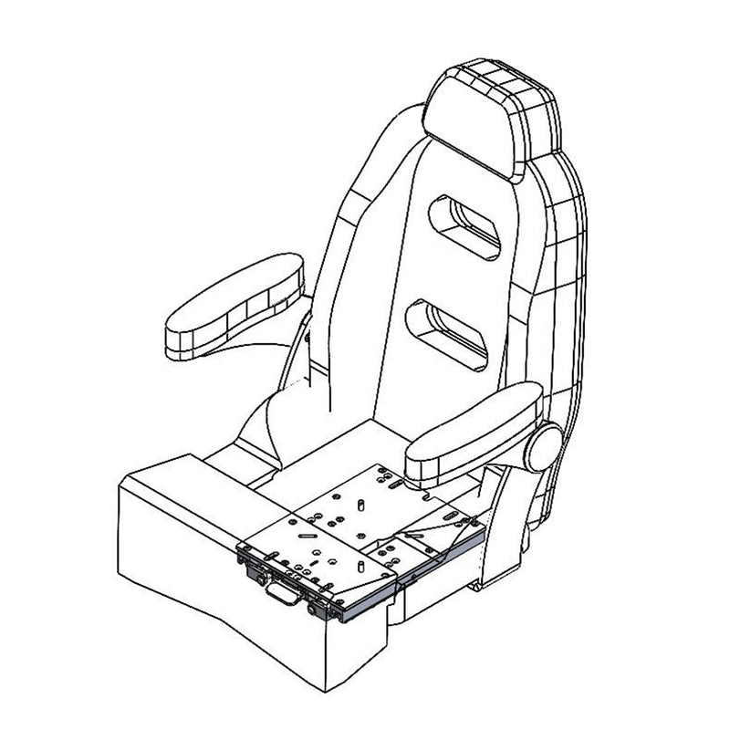 Load image into Gallery viewer, TACO Low Profile Adjustable Seat Slide [M20-1013A]
