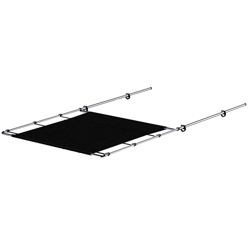 Load image into Gallery viewer, SureShade PTX Power Shade - 51&quot; Wide - Stainless Steel - Black [2021026399]
