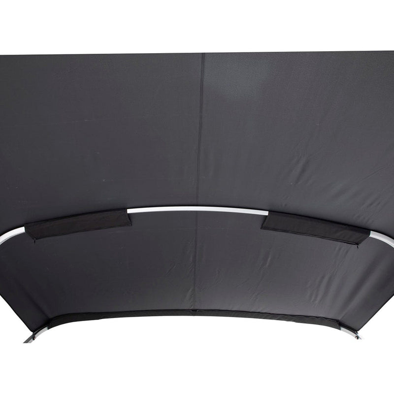 Load image into Gallery viewer, SureShade Power Bimini - Clear Anodized Frame - Black Fabric [2020000297]
