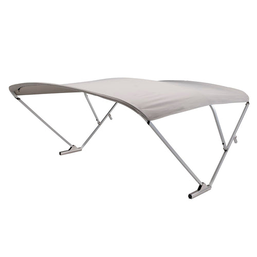 SureShade Power Bimini - Clear Anodized Frame - Grey Fabric [2020000300]