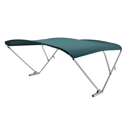 SureShade Power Bimini - Clear Anodized Frame - Green Fabric [2020000303]