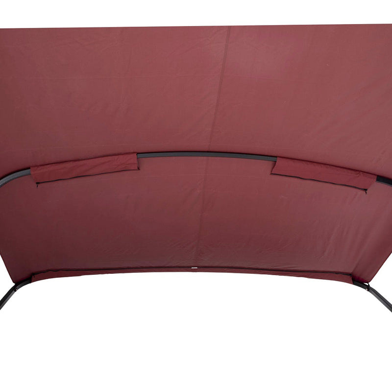 Load image into Gallery viewer, SureShade Power Bimini - Black Anodized Frame - Burgandy Fabric [2020000306]
