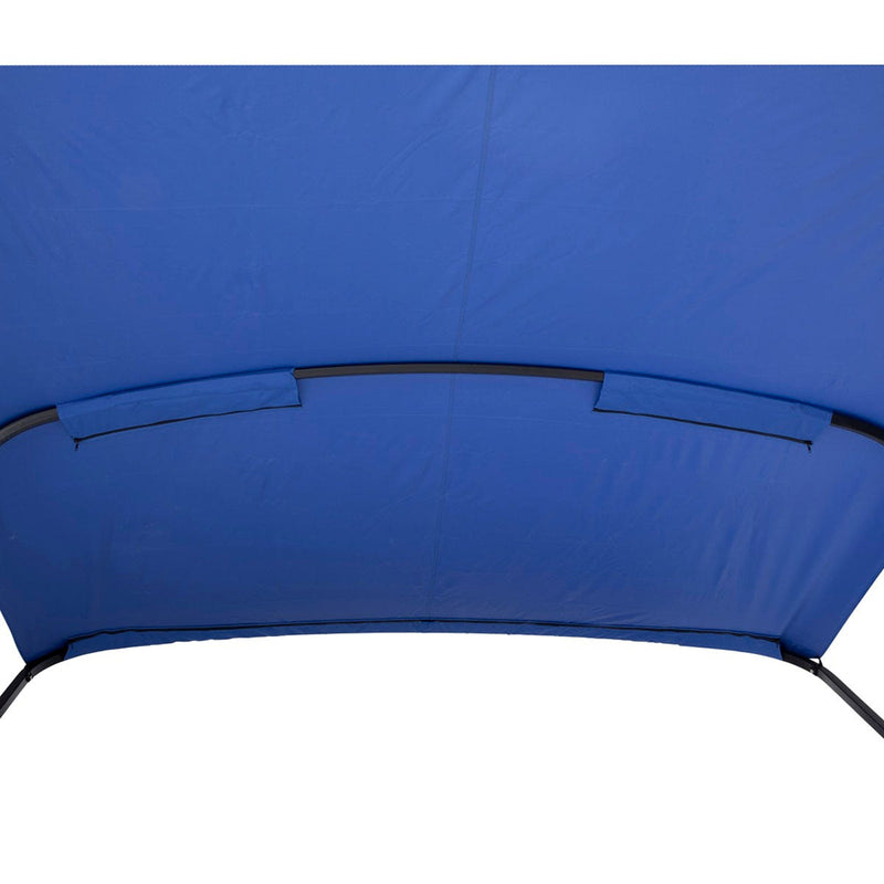 Load image into Gallery viewer, SureShade Power Bimini - Black Anodized Frame - Pacific Blue Fabric [2020000309]
