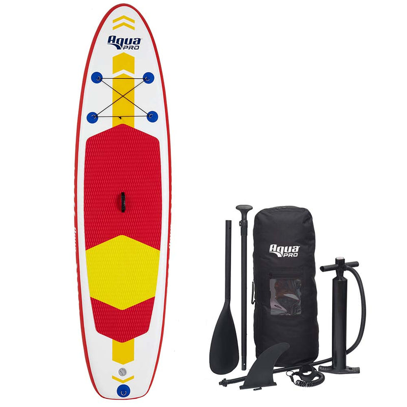 Load image into Gallery viewer, Aqua Leisure 10 Inflatable Stand-Up Paddleboard Drop Stitch w/Oversized Backpack f/Board  Accessories [APR20925]
