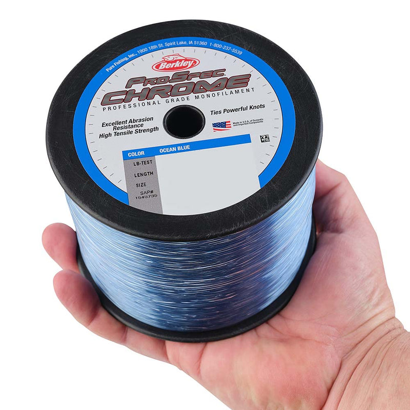 Load image into Gallery viewer, Berkley ProSpec Chrome Ocean Blue Monofilament - 130 lb - 2000 yds - PSC5B130-OBL [1545751]
