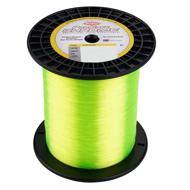 Load image into Gallery viewer, Berkley ProSpec Chrome Hi-Vis Yellow Monofilament - 60 lb - 3000 yds - PSC3B60-HVY [1543675]
