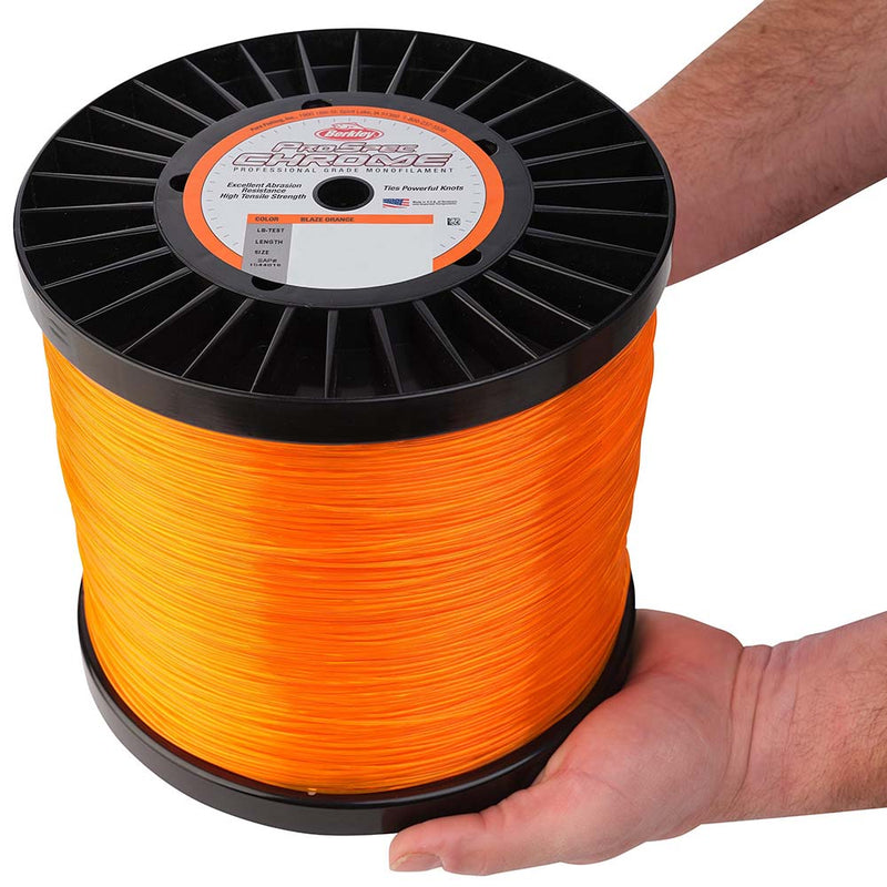 Load image into Gallery viewer, Berkley ProSpec Chrome Blaze Orange Monofilament - 50 lb - 5000 yds - PSC5B50-80 [1544012]
